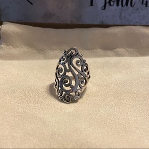 James Avery Long Sorrento Ring size 8